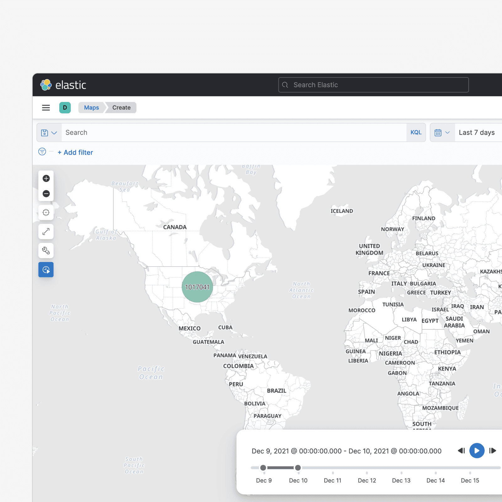 A timeslider for Elastic Maps