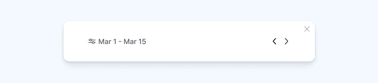 Timeslider milestone 1