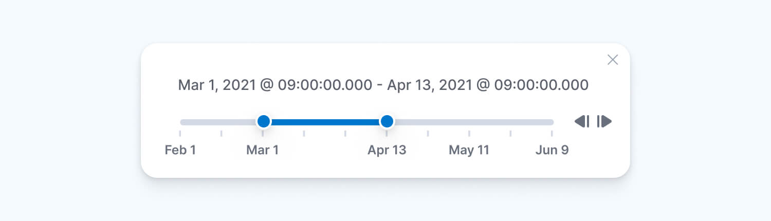 Timeslider milestone 2