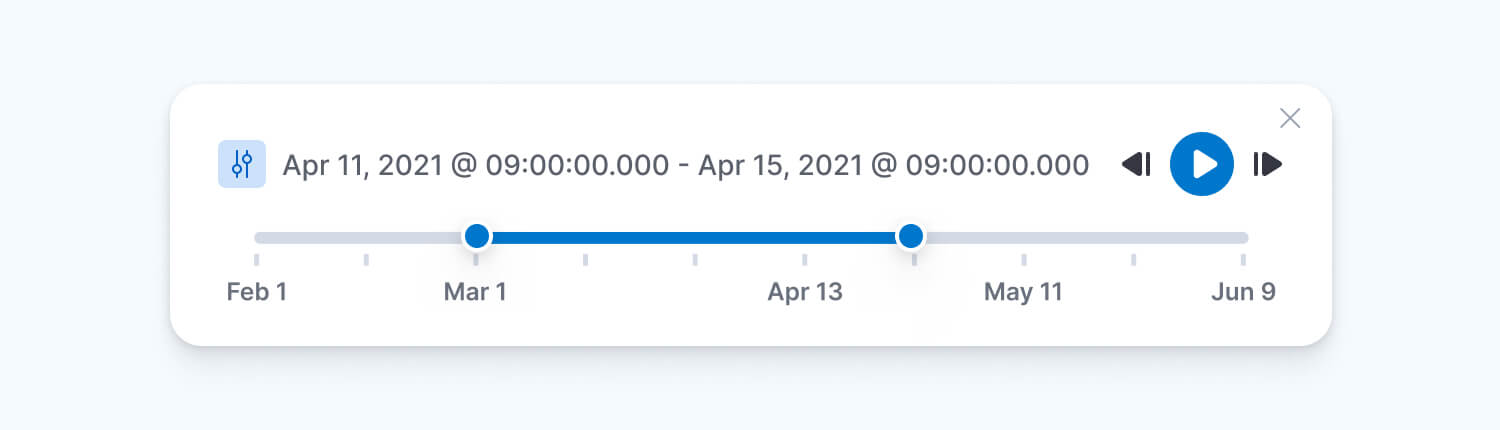 Timeslider milestone 3